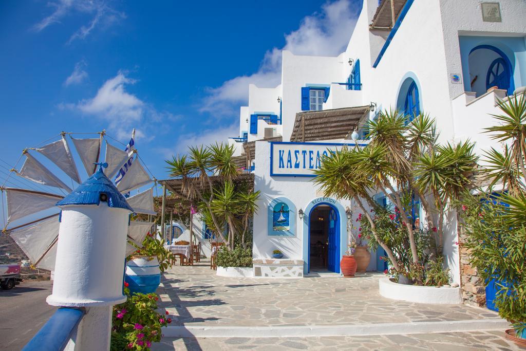 Castelopetra Aparthotel Katápola Exterior foto